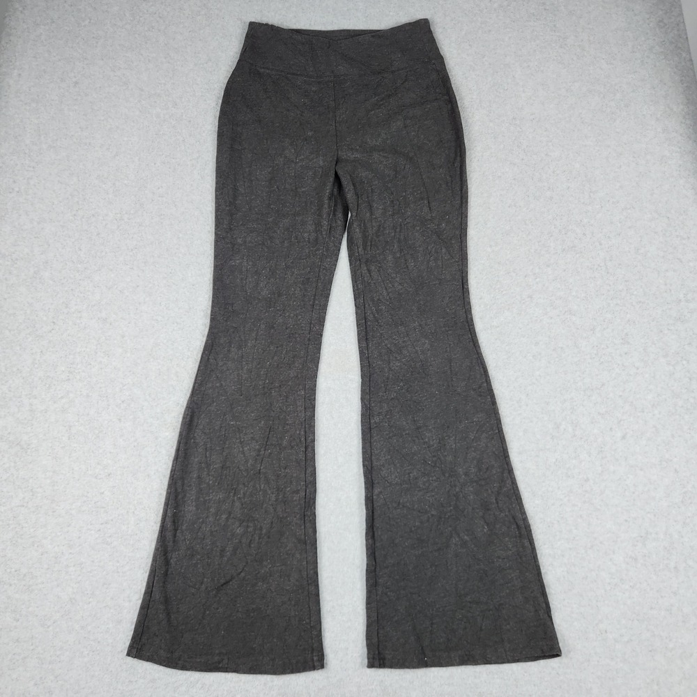 SO The Favorite Flare Leggings Womens Medium Charcoal High Rise Yoga High Waist